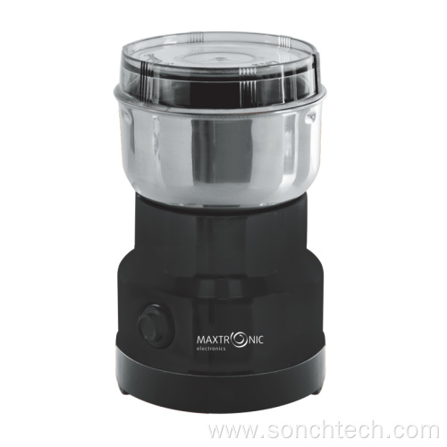 Electric Coffee Bean Grinding Grinder Stainless Steel